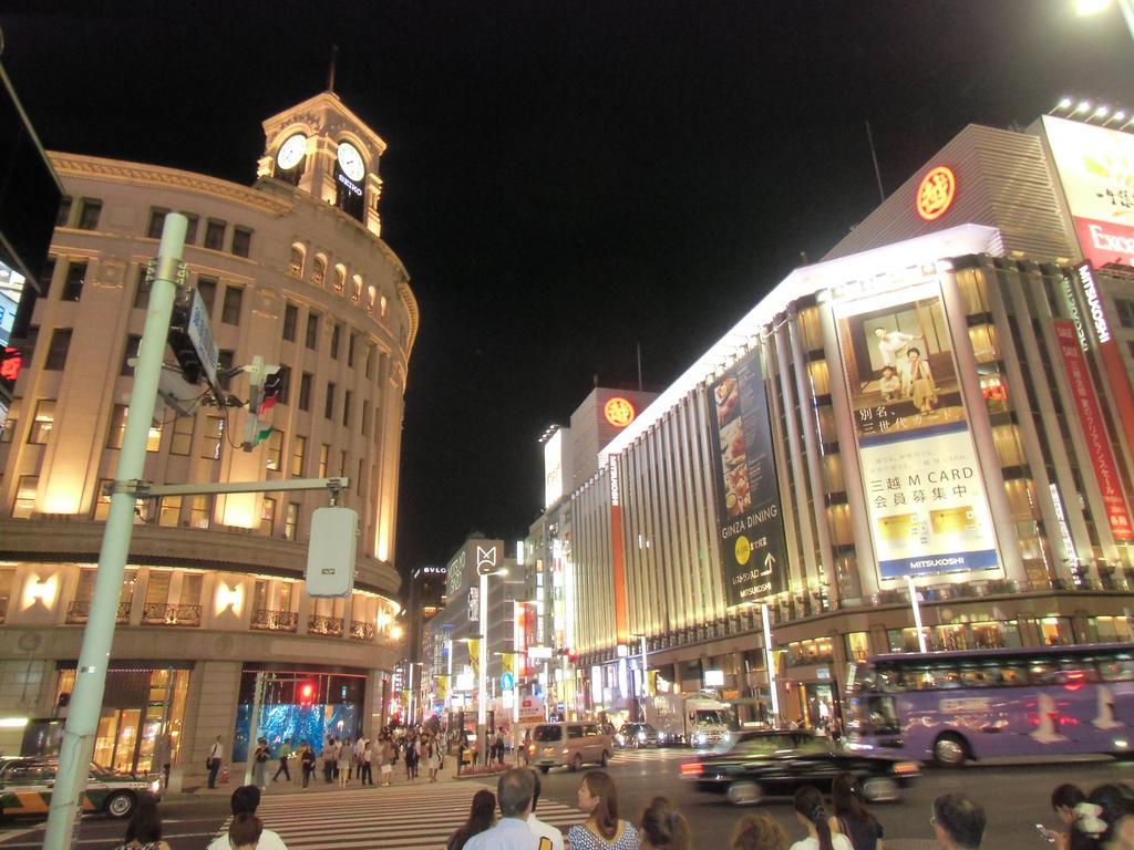 Hotel Monterey Lasoeur Ginza Tokió Kültér fotó