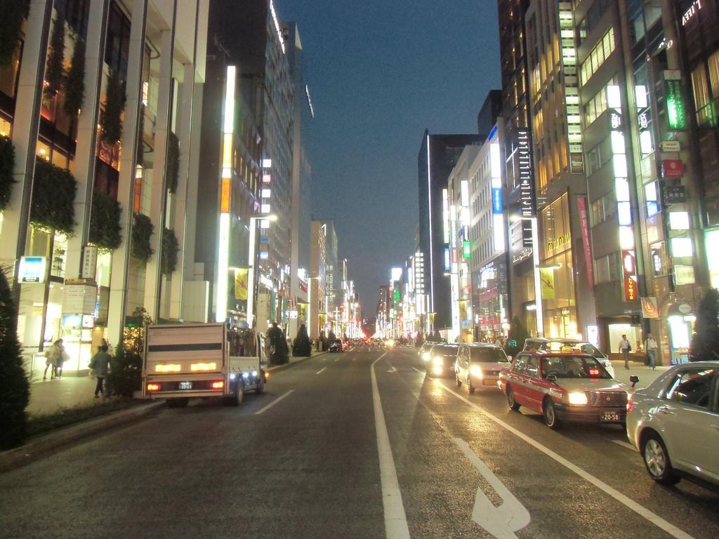 Hotel Monterey Lasoeur Ginza Tokió Kültér fotó